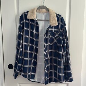 Men’s Sherpa Flannel Shirt